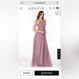 Azazie Ginger Bridesmaid Dress